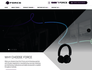 forcetechnology.com.au screenshot