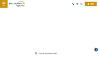 forchtbank.com screenshot