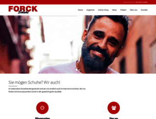 forck-schuhe.de screenshot