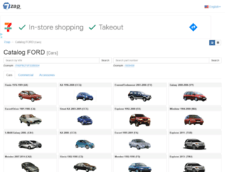 ford.7zap.com screenshot