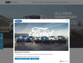 ford.pe screenshot