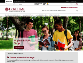 fordham-rosehill.bncollege.com screenshot