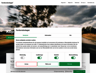 fordons-bolaget.com screenshot