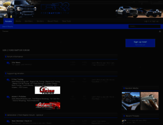 fordraptor2.com screenshot