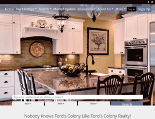 fordscolony.com screenshot