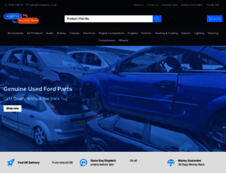 fordspares.co.uk screenshot