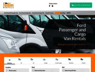 fordvan-rentals.com screenshot
