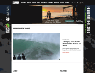 forecasts.surfingmagazine.com screenshot