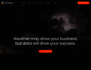 forecastwatch.com screenshot