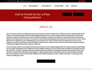 foreclosurebankruptcylawyers.com screenshot