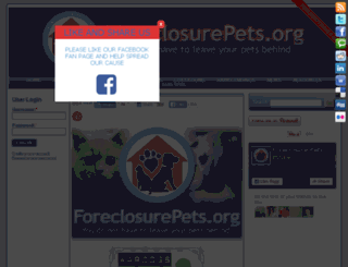 foreclosurepets.us screenshot