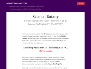 foredimalang.com screenshot