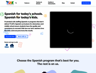 foreignlanguagesforkids.com screenshot