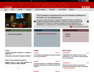 forem.es screenshot