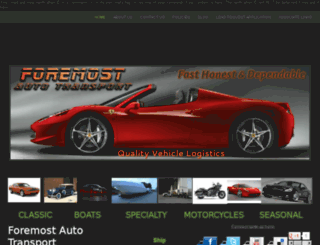 foremostautotransport.com screenshot