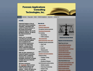 forensic-applications.com screenshot