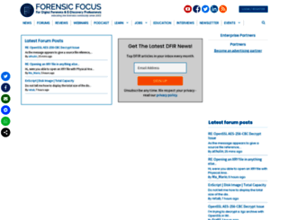 forensicfocus.com screenshot
