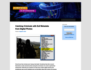 forensichandbook.com screenshot