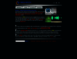 forensicprotection.com screenshot