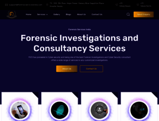 forensicservicesindia.com screenshot