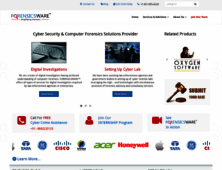 forensicsware.com screenshot