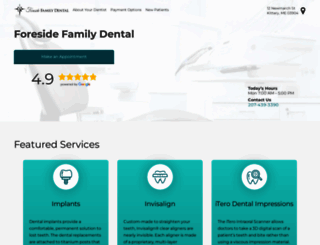 foresidefamilydental.com screenshot
