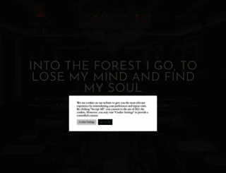 forest-hotel.com screenshot