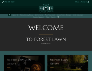 forest-lawn.com screenshot