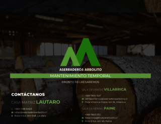 forestalarbolito.cl screenshot