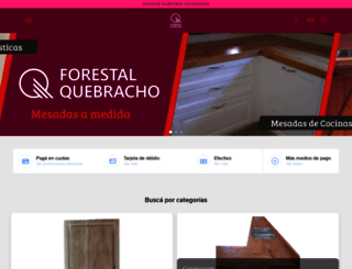 forestalquebracho.com screenshot