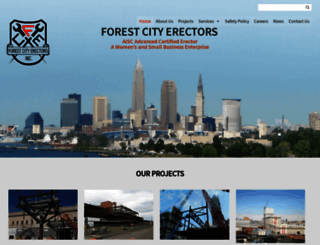 forestcityerectors.com screenshot