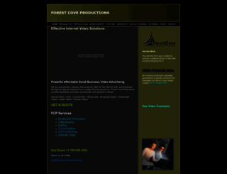 forestcoveproductions.com screenshot