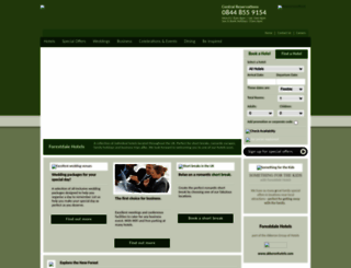 forestdalehotels.com screenshot