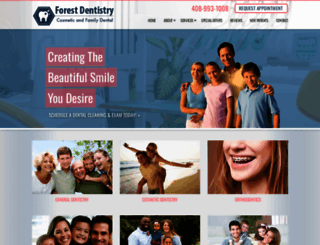 forestdentistry.com screenshot