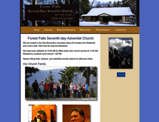 forestfallssdachurch.org screenshot