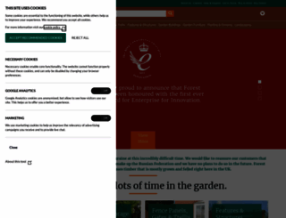 forestgarden.co.uk screenshot