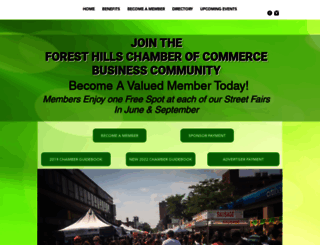 foresthillschamberofcommerce.org screenshot