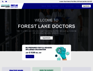 forestlakedoctors.com.au screenshot