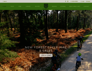 forestleisurecycling.co.uk screenshot