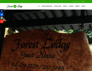 forestlodge-seychelles.com screenshot
