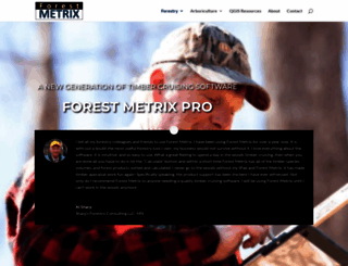 forestmetrix.com screenshot