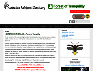 forestoftranquility.com screenshot