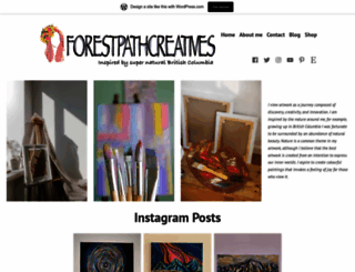 forestpathcreatives.wordpress.com screenshot