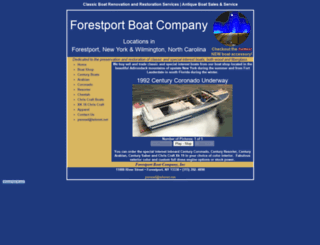forestportboatco.com screenshot