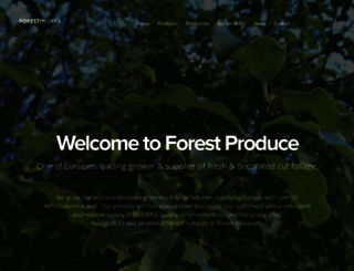 forestproduce.ie screenshot