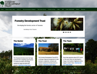 forestry-trust.org screenshot