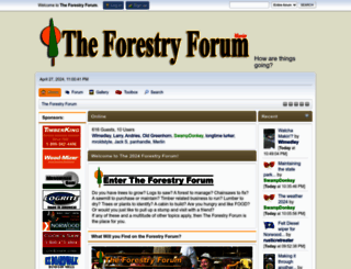 forestryforum.com screenshot