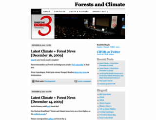 forestsandclimate.wordpress.com screenshot