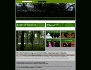 forestschooltraining.co.uk screenshot