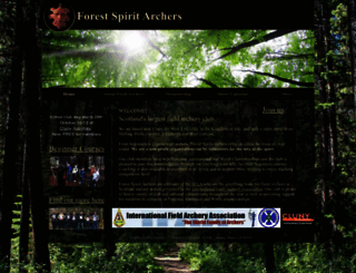forestspiritarchers.co.uk screenshot